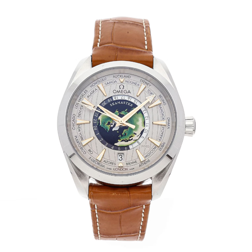 Luxury Watch Seamaster Aqua Terra GMT Worldtimer(Refurbished)